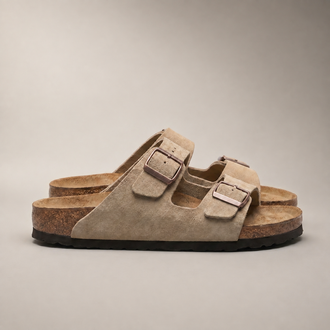 Men's Double-Buckle Sandals