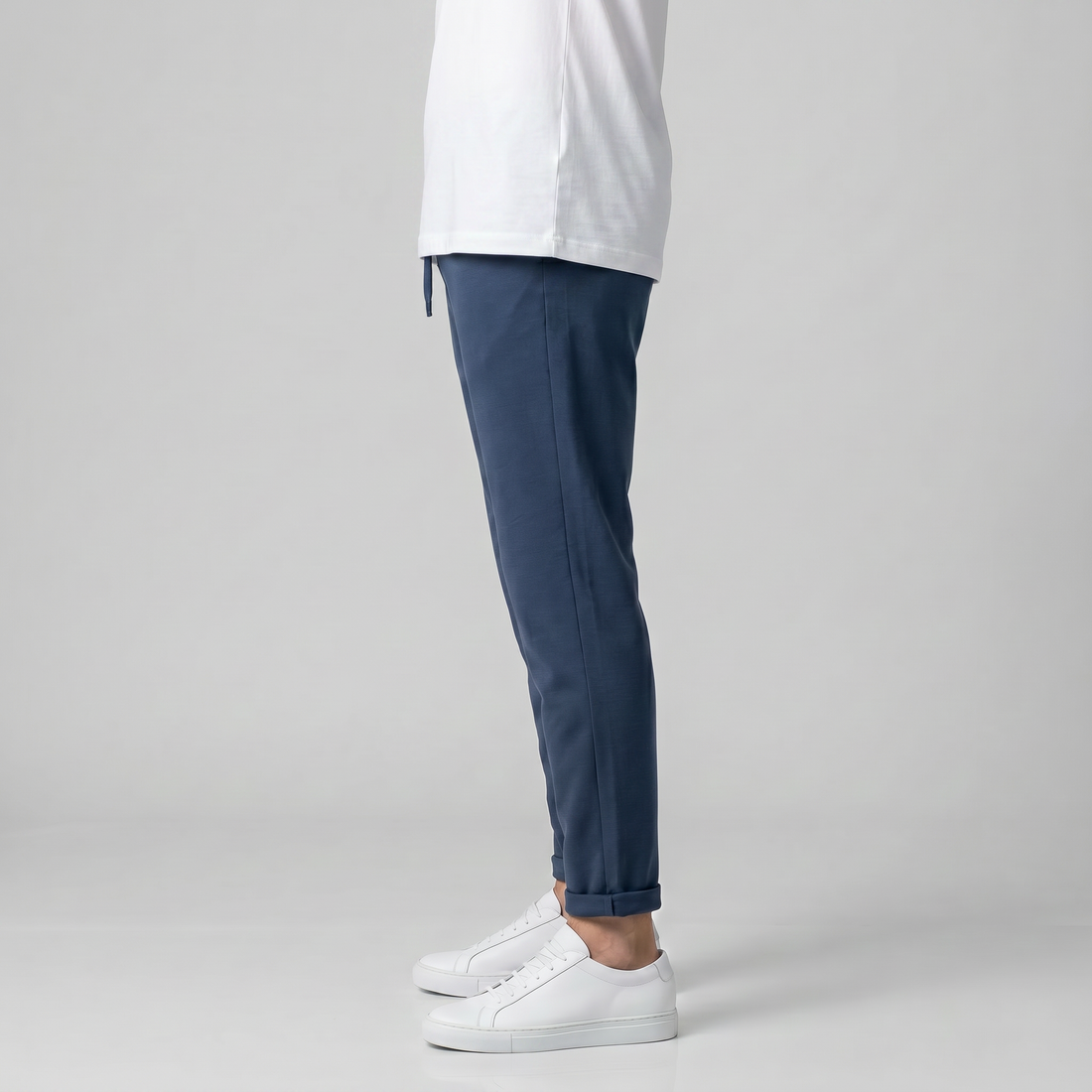 Men's Drawstring Tailored Trousers