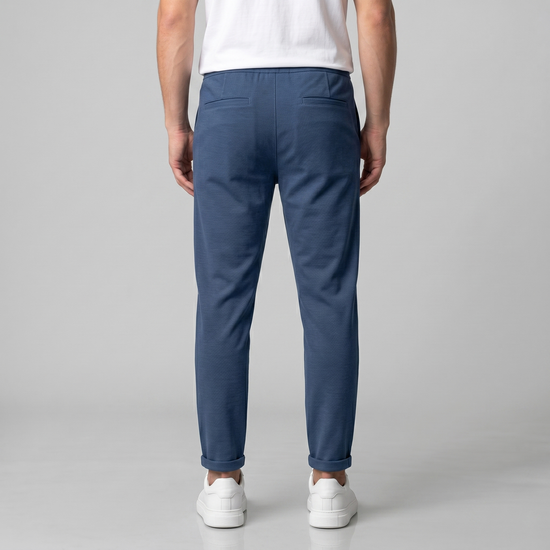 Men's Drawstring Tailored Trousers