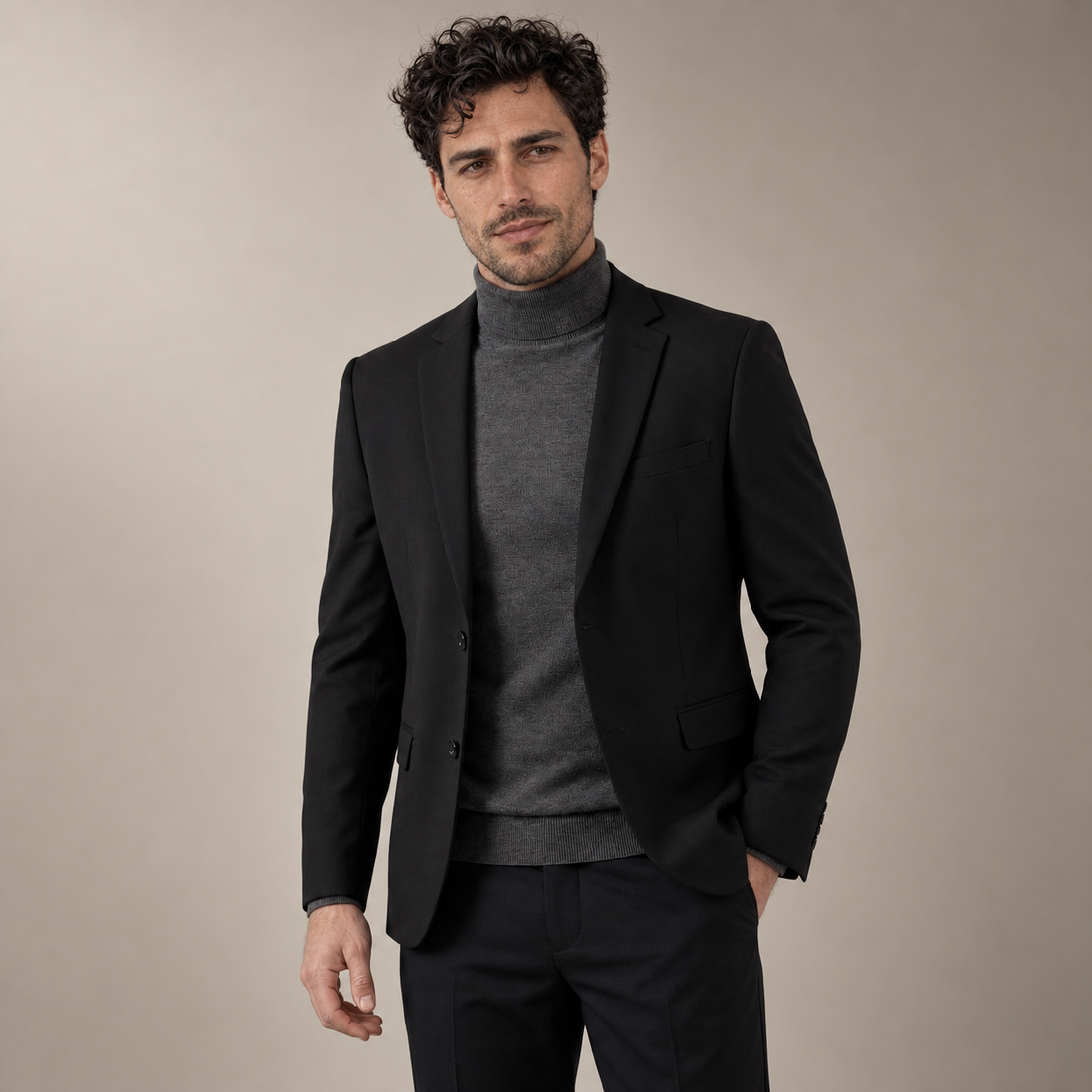 Men's Elegant Blazer Jacket for Business and Formal Wear