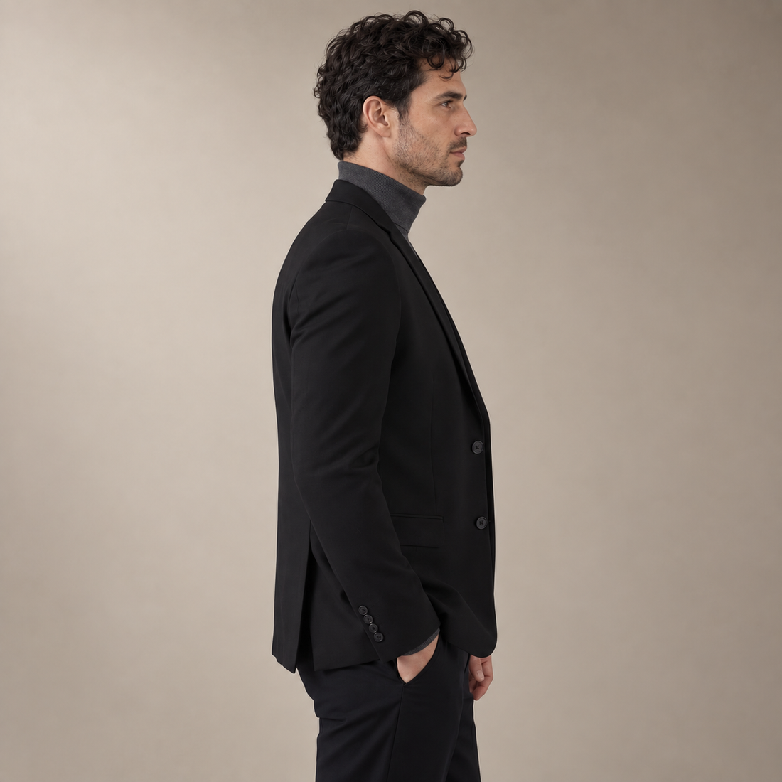 Men's Elegant Blazer Jacket for Business and Formal Wear