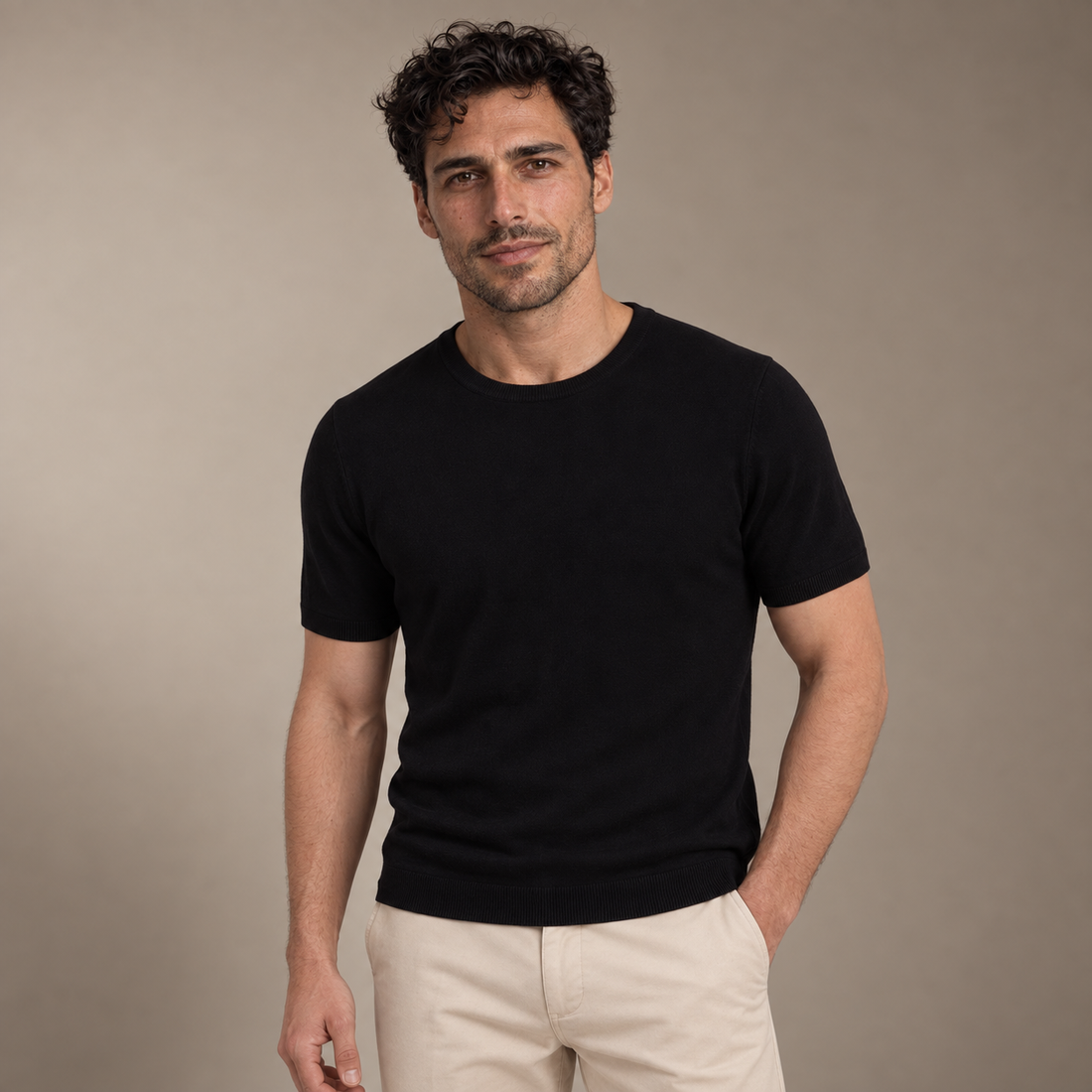 Men's Elegant Short Sleeve T-Shirt