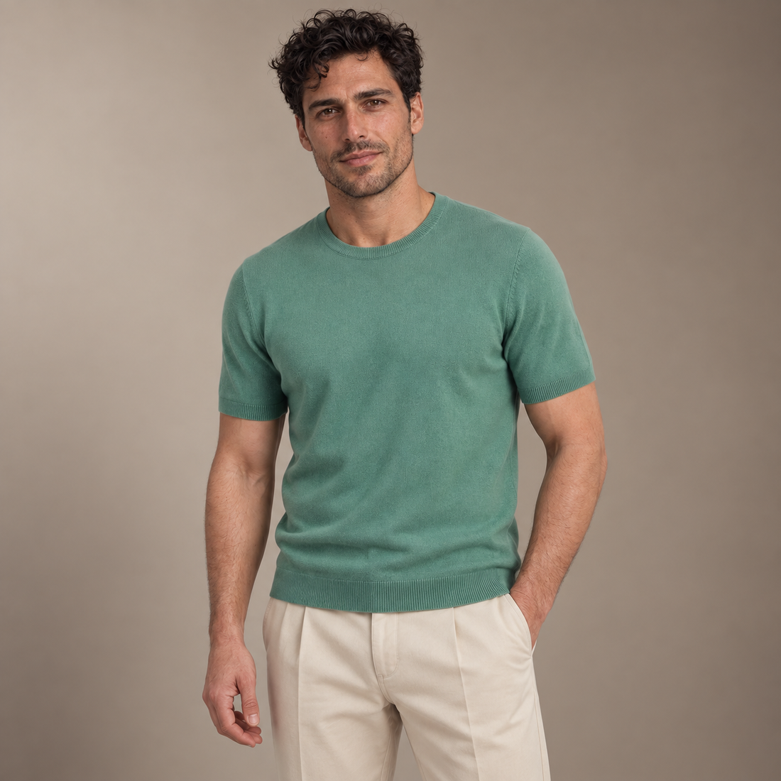 Men's Elegant Short Sleeve T-Shirt
