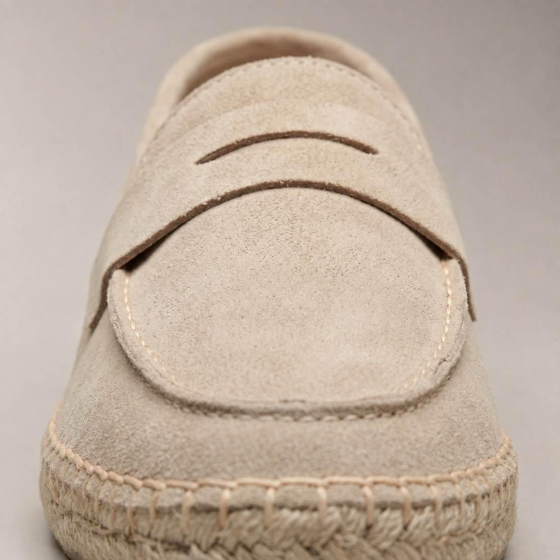 Men's Espadrille Penny Loafers