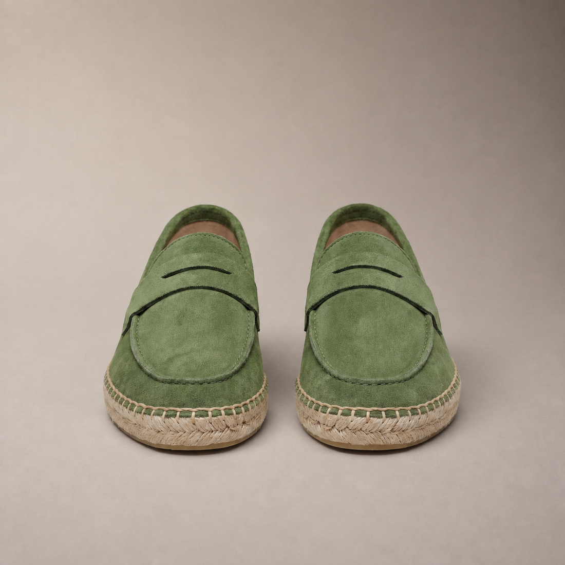 Men's Espadrille Penny Loafers