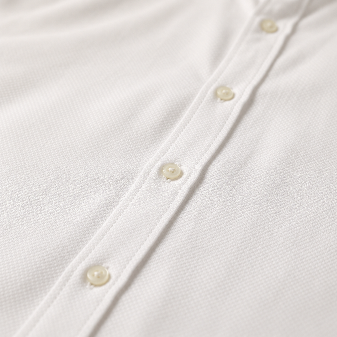 Men's Henley Collar Dress Shirt