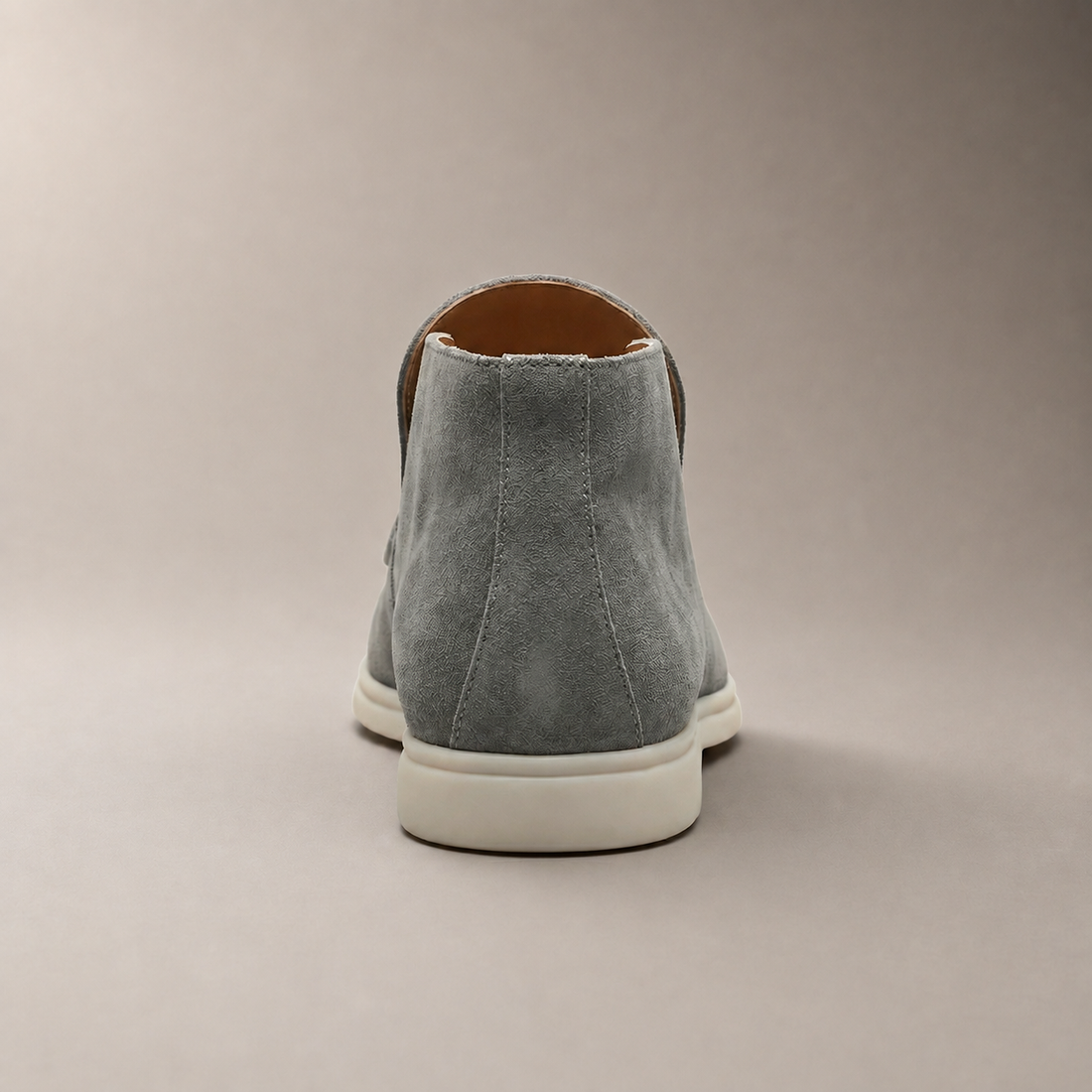 Men's High Suede Loafers