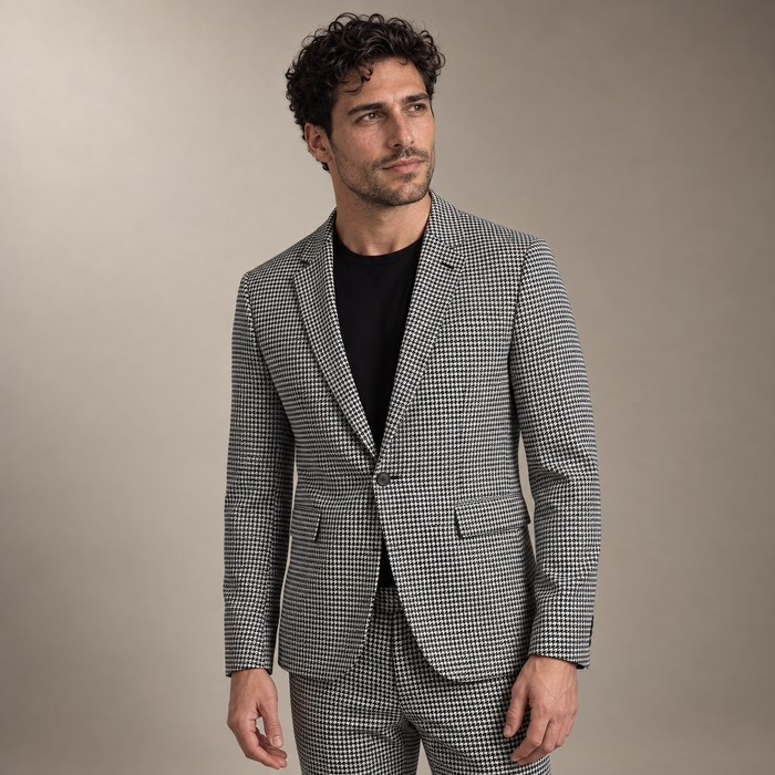Men's Houndstooth Tailored Suit