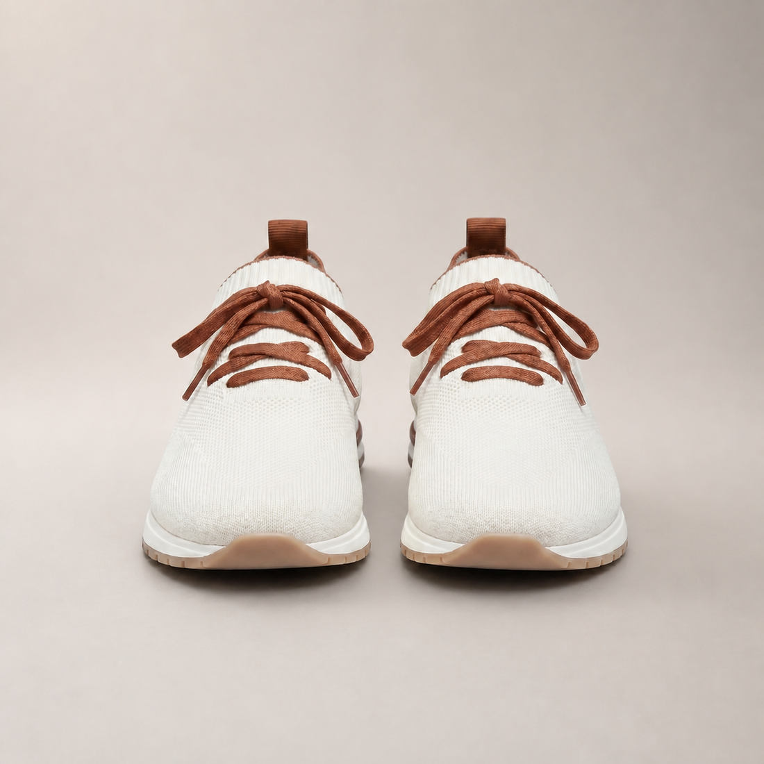 Men's Knit Sock Lace-Up Trainers