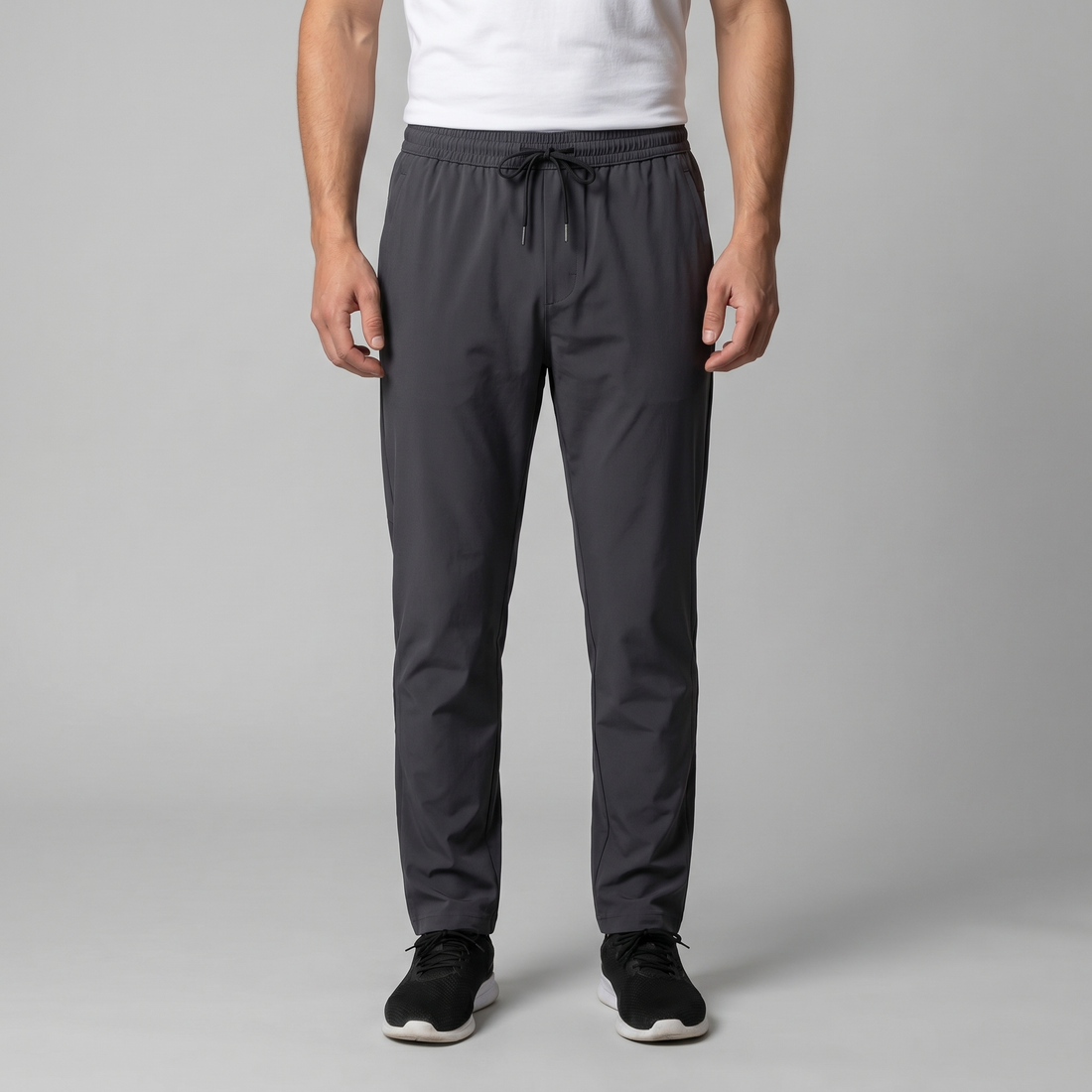 Men's Lightweight Nylon Drawstring Trousers