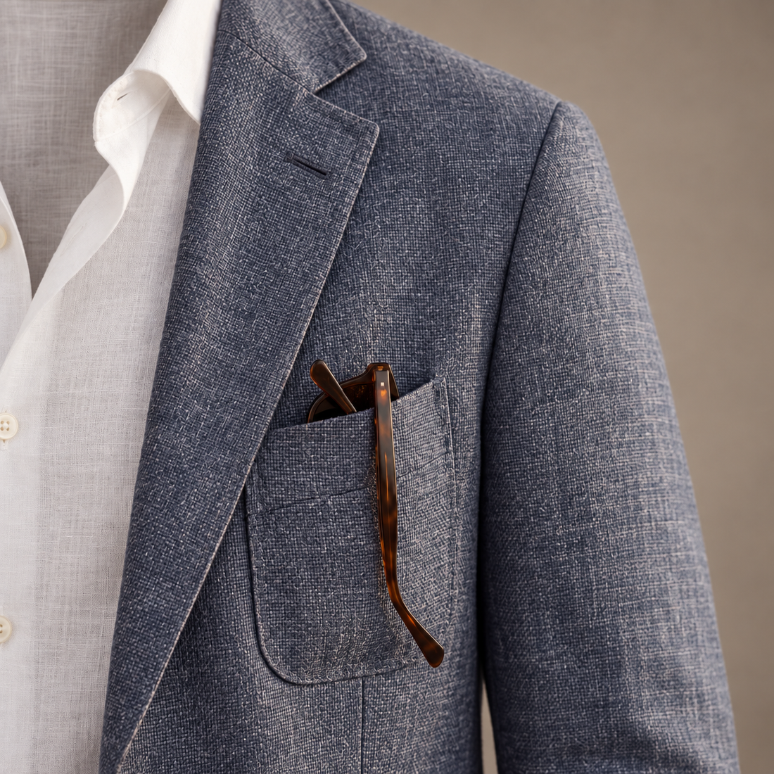 Men's Linen Blazer