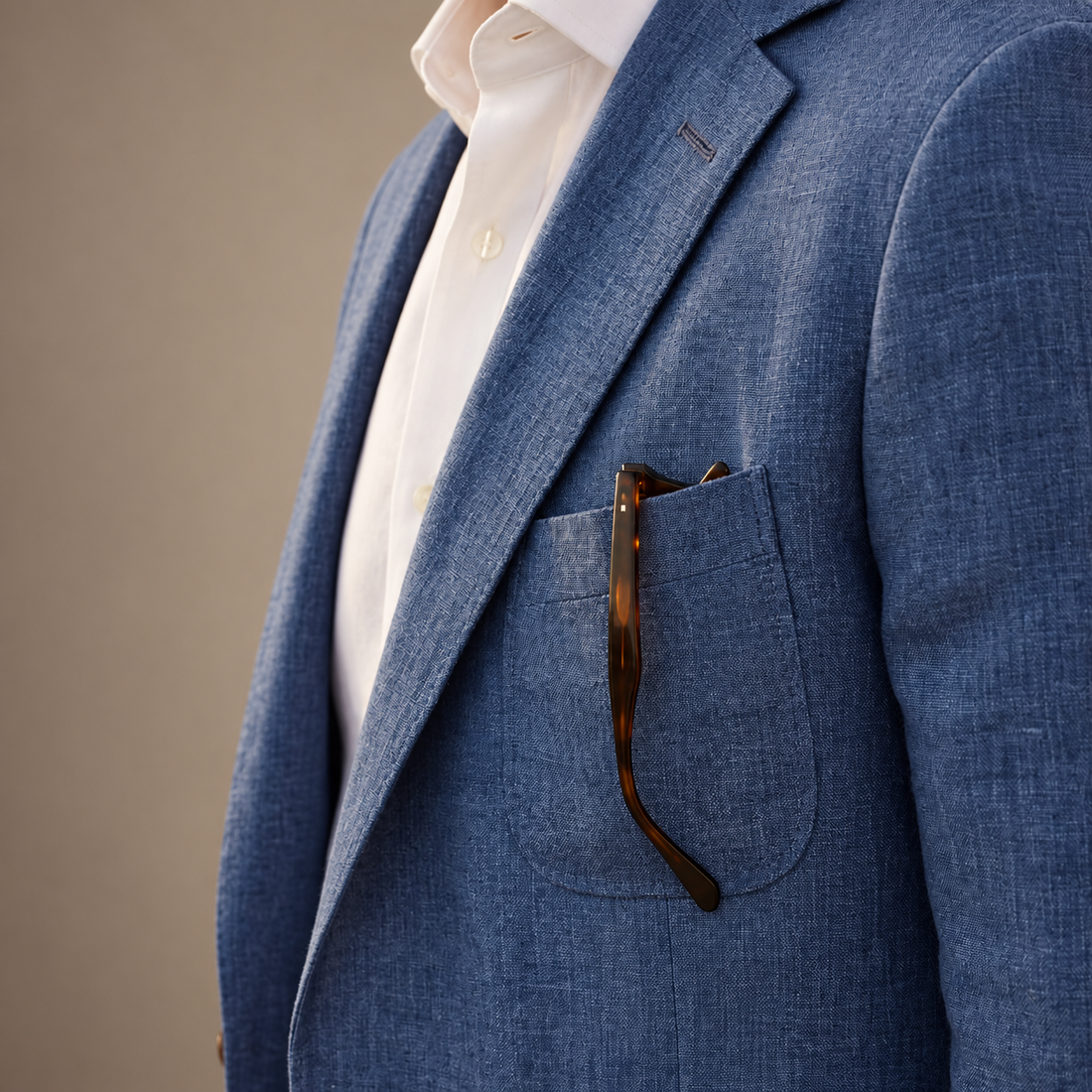 Men's Linen Blazer