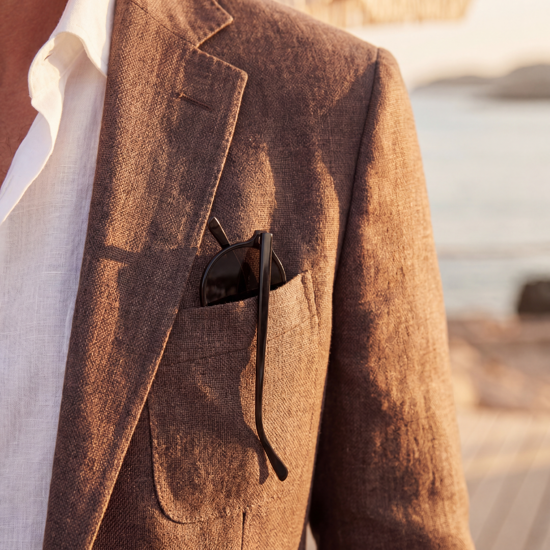 Men's Linen Blazer