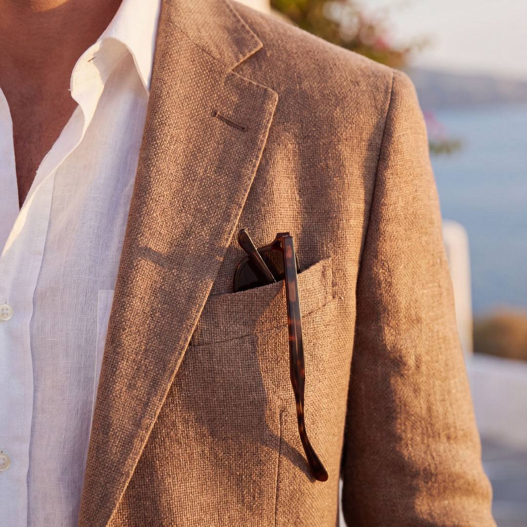 Men's Linen Blazer
