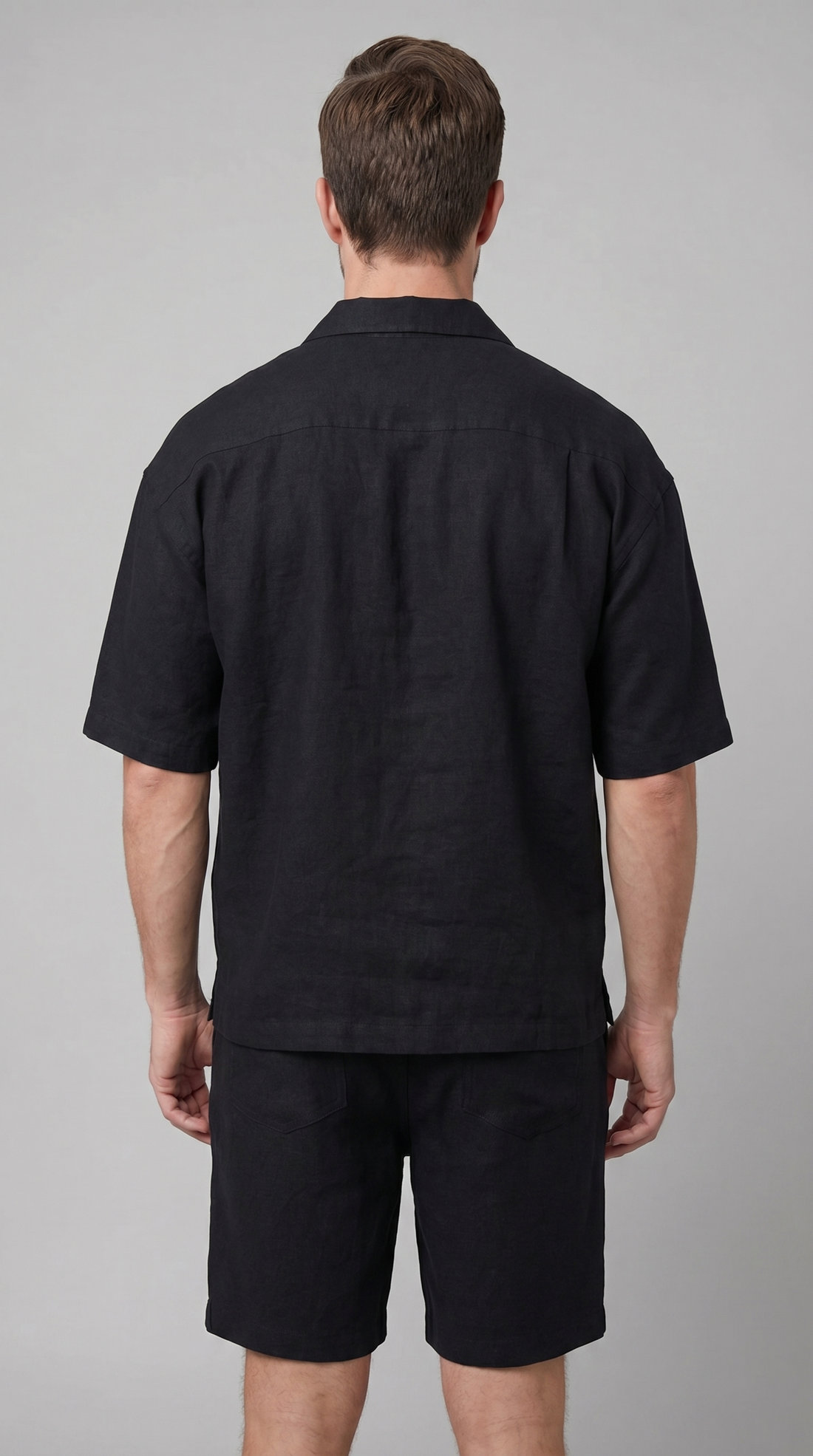 Men's Linen Blend Outfit Set