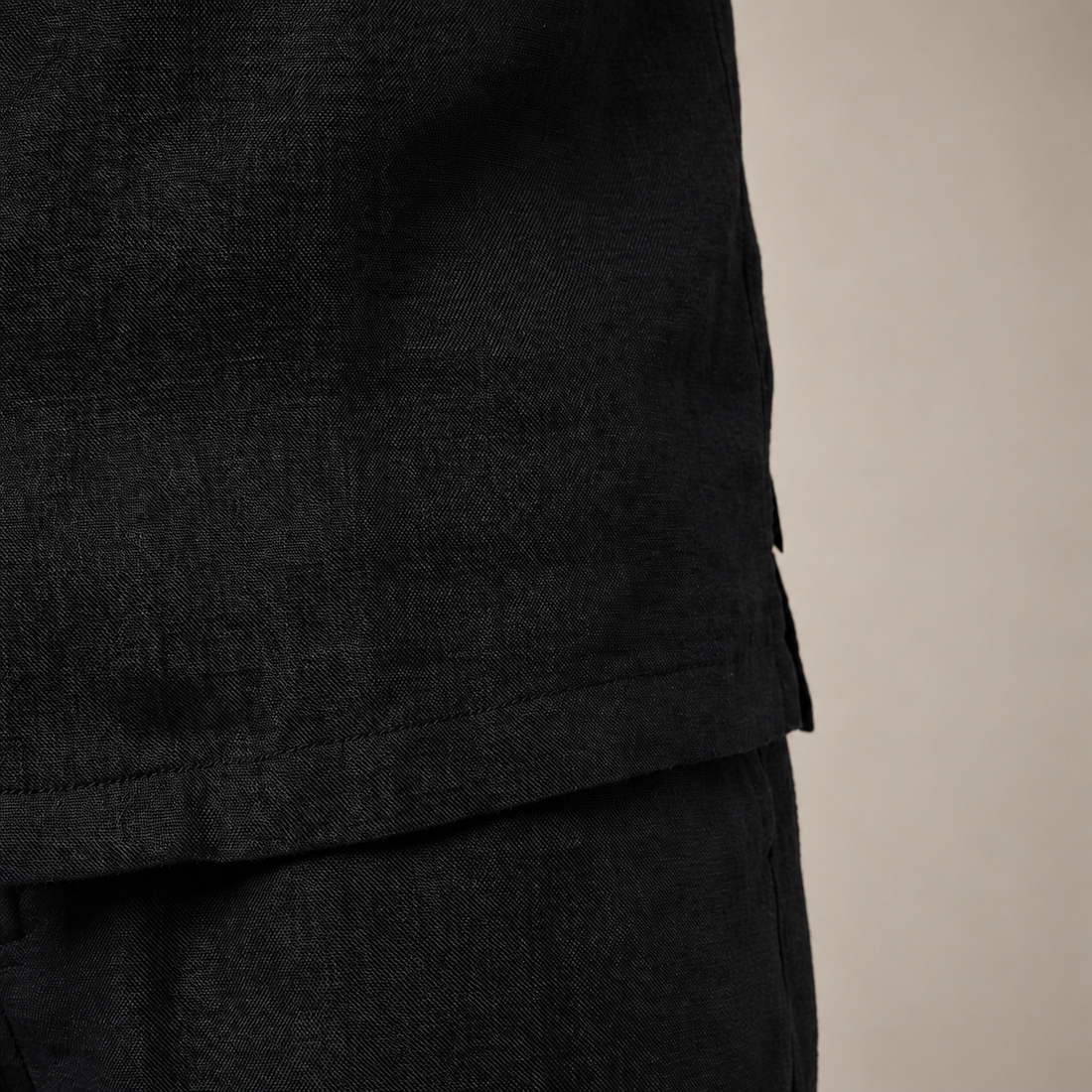 Men's Linen Blend Outfit Set
