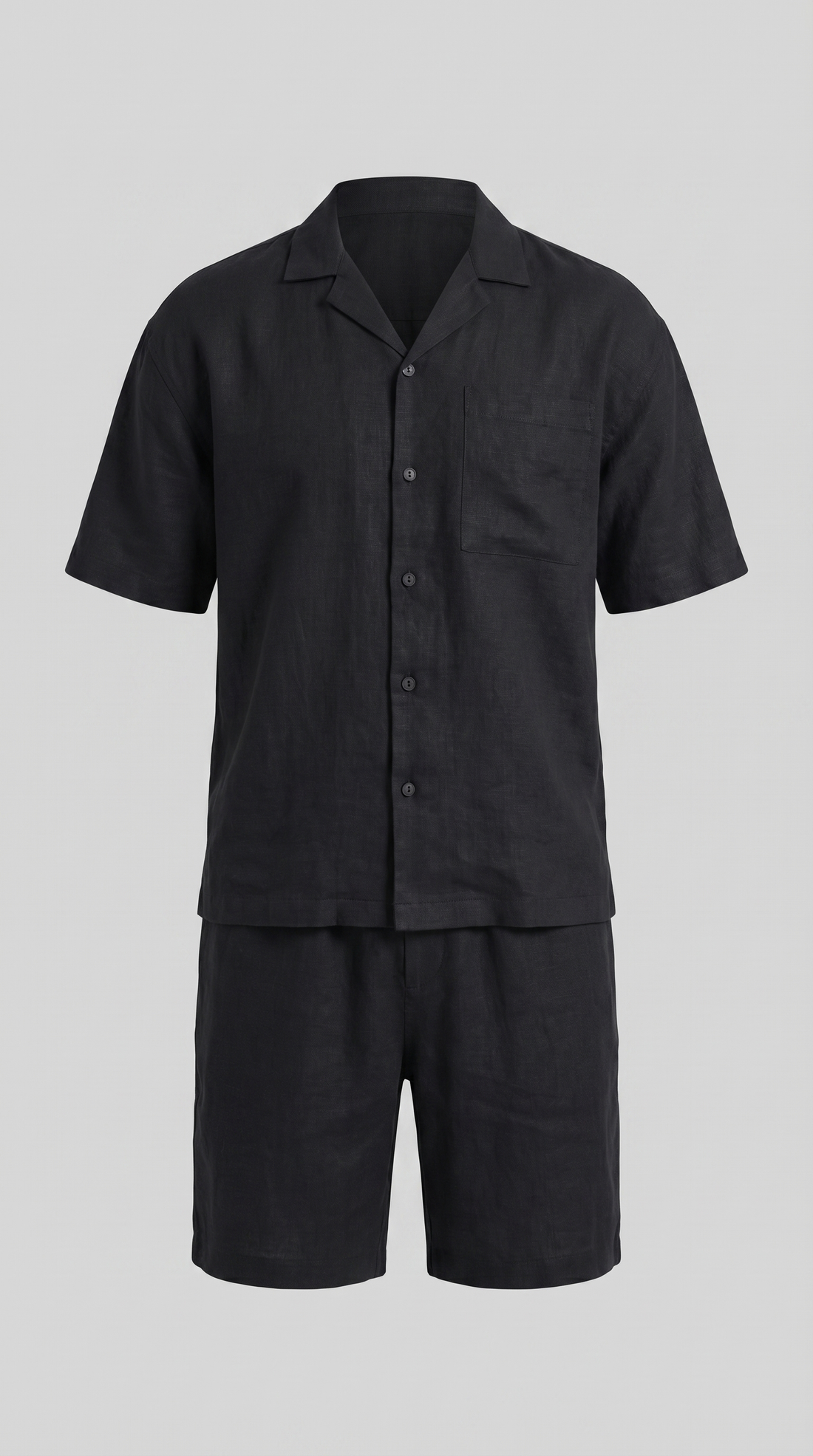 Men's Linen Blend Outfit Set