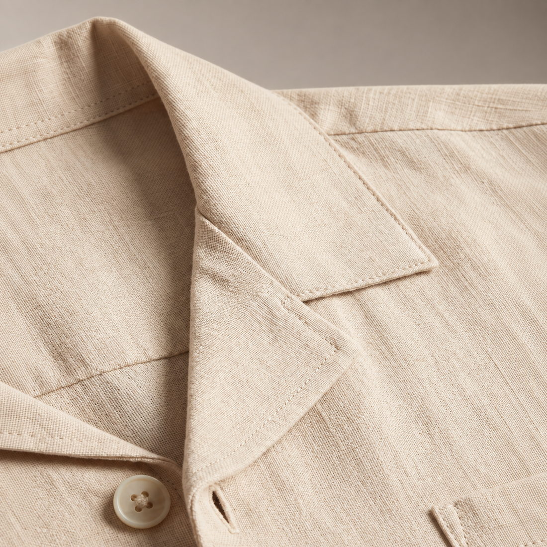 Men's Linen Blend Outfit Set