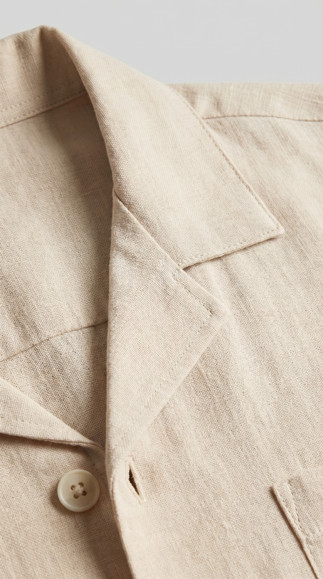 Men's Linen Blend Outfit Set