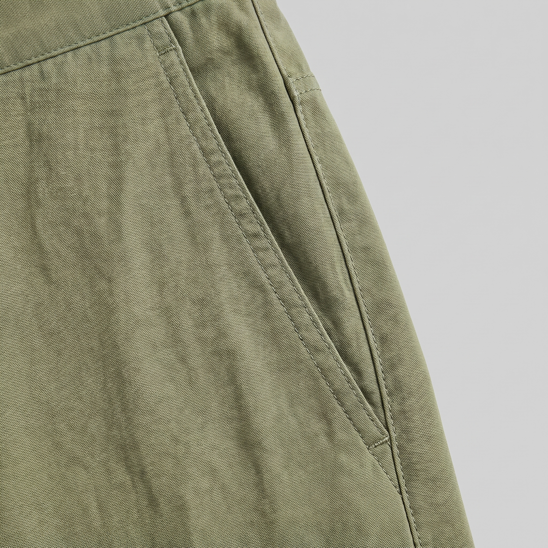 Men's Linen Blend Wide Leg Trousers