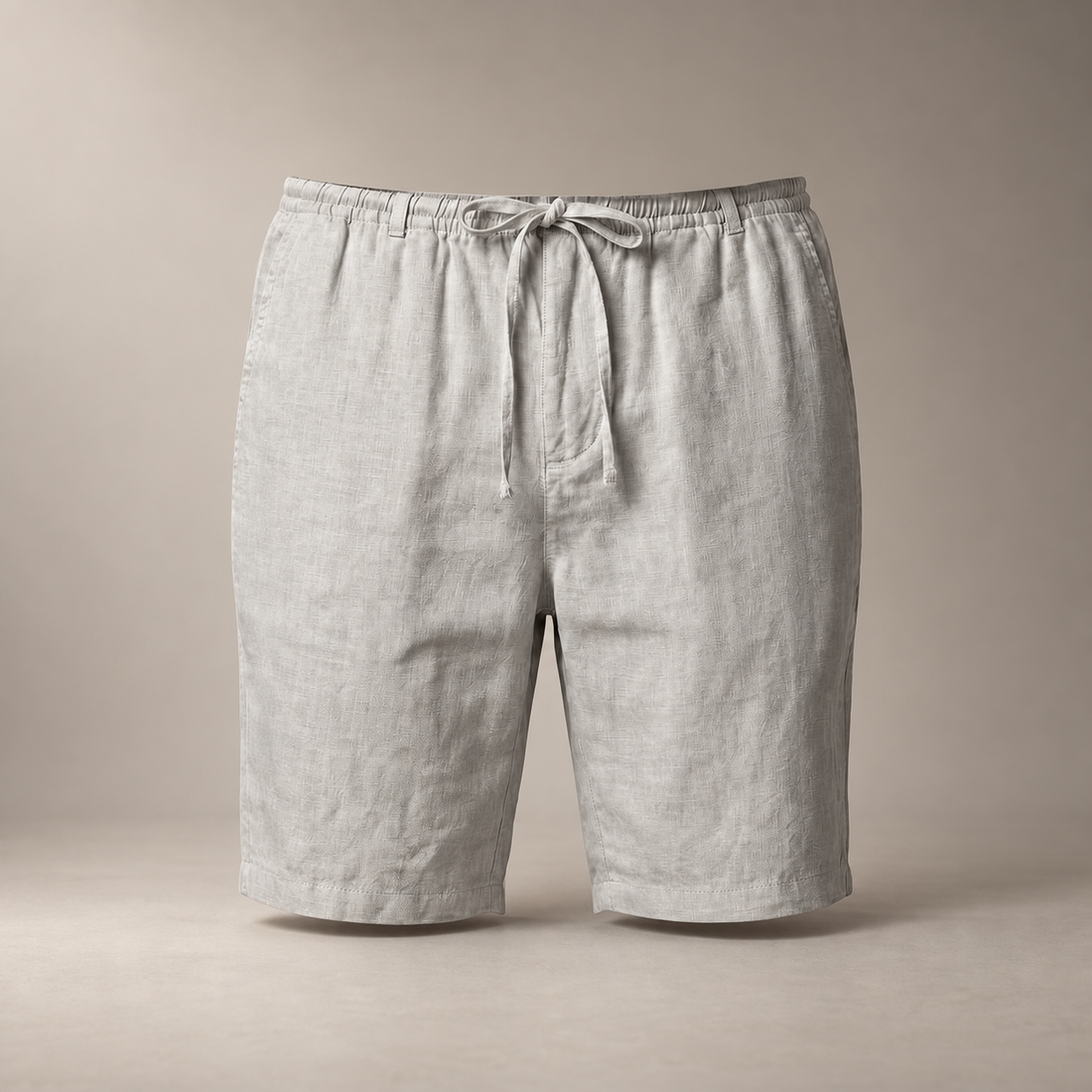 Men's Linen Drawstring Shorts