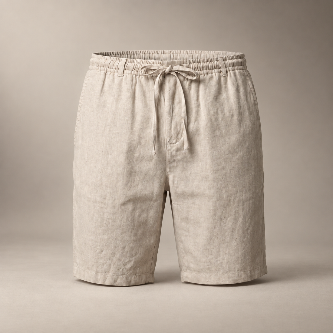 Men's Linen Drawstring Shorts