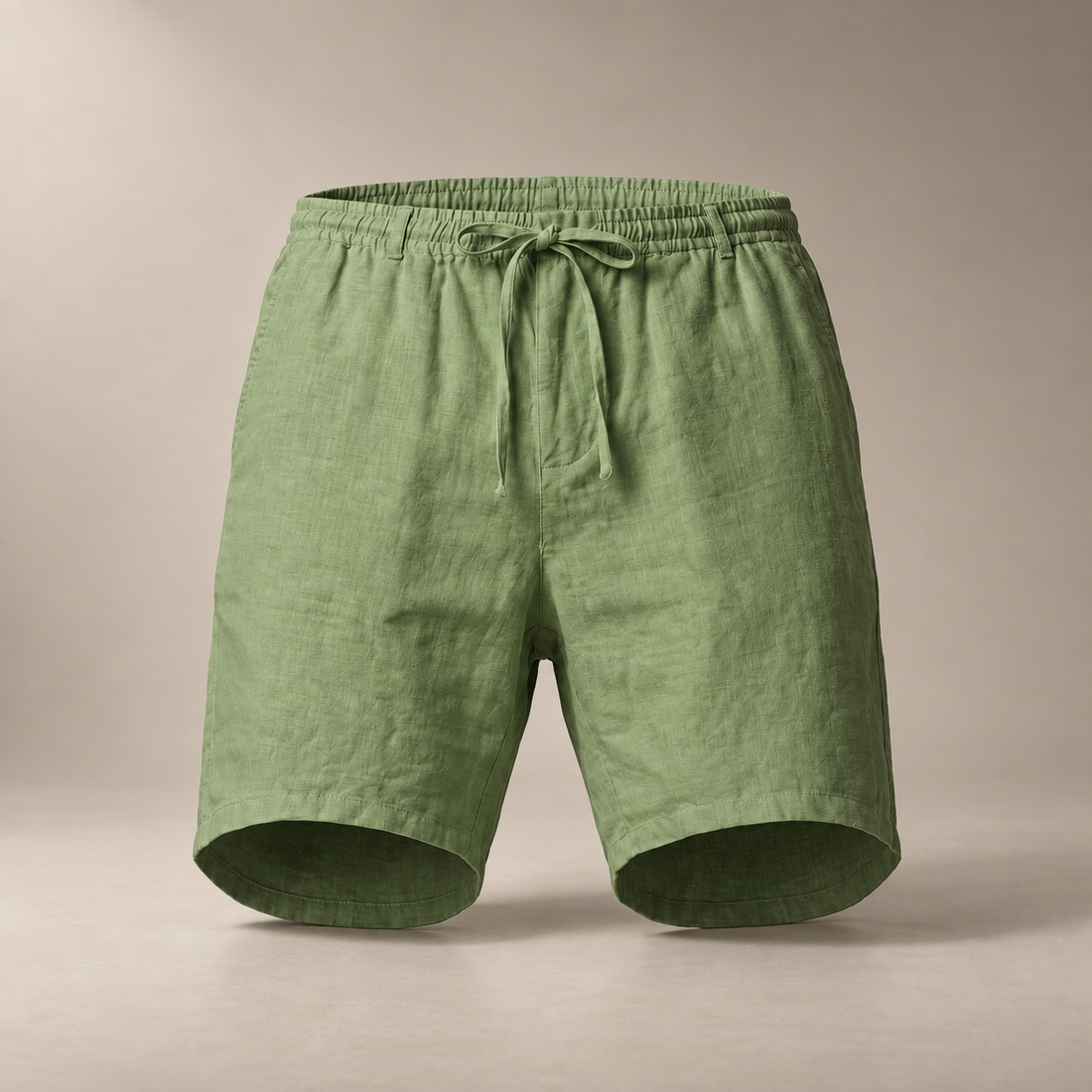 Men's Linen Drawstring Shorts