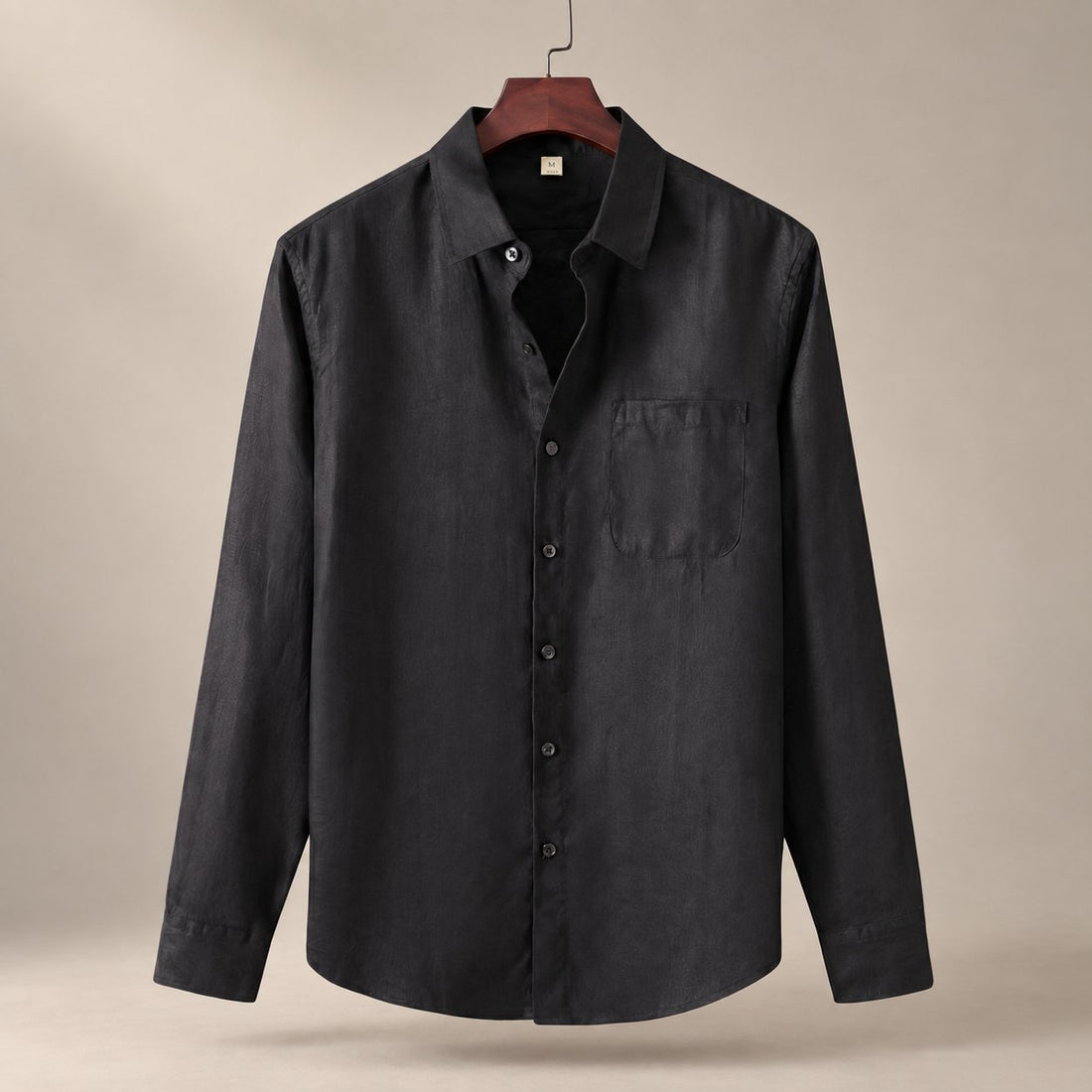 Men's Linen Long Sleeve Shirt