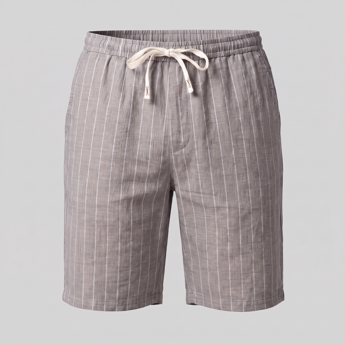 Men's Linen Pinstripe Summer Shorts