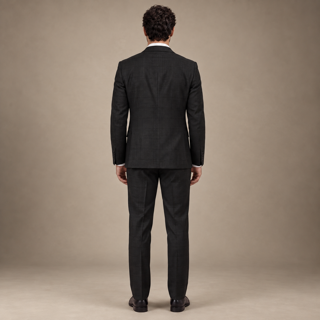 Men's Linen Slim-Fit Suit for Summer Weddings and Events