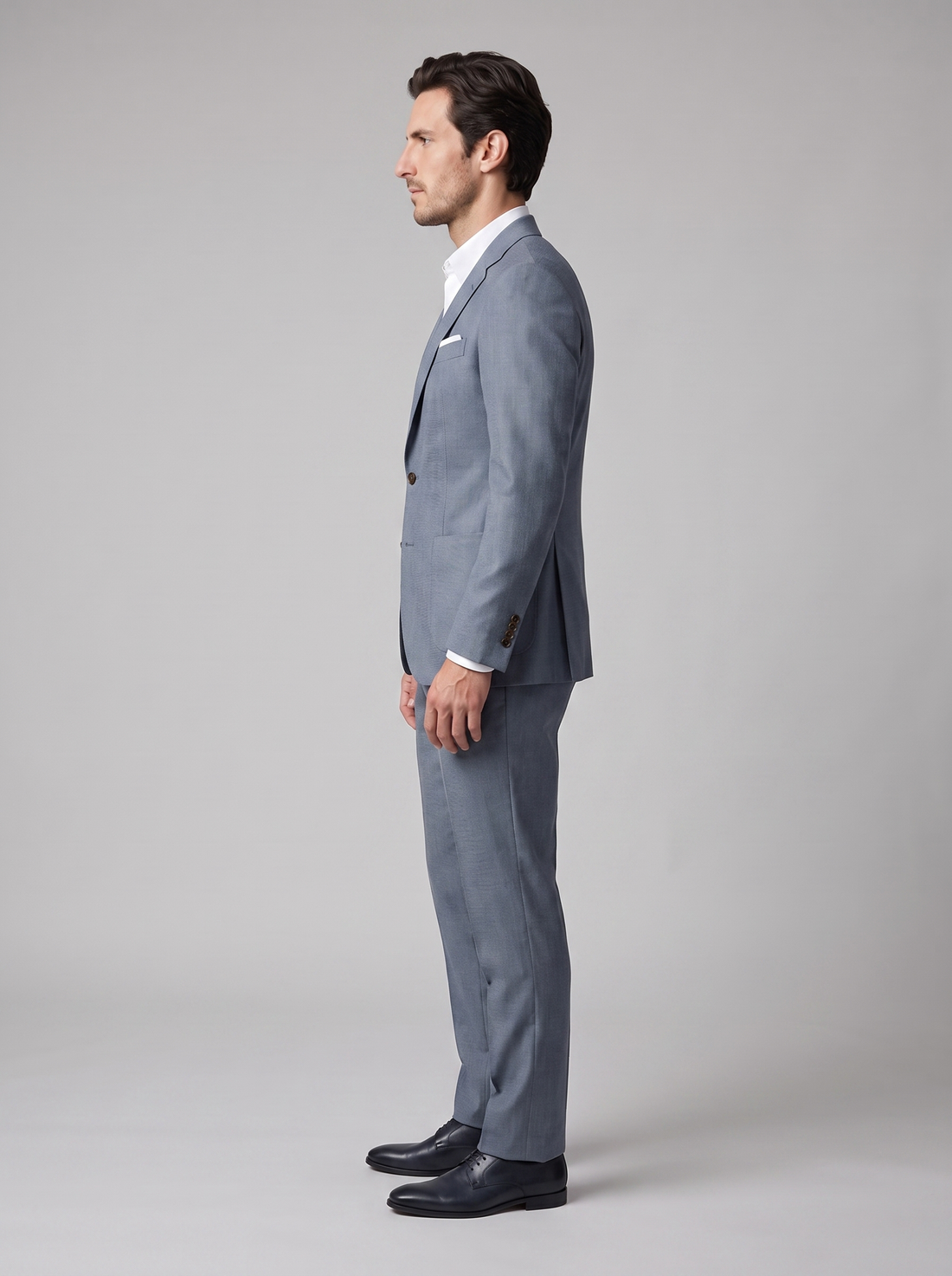 Men's Linen Slim-Fit Suit for Summer Weddings and Events