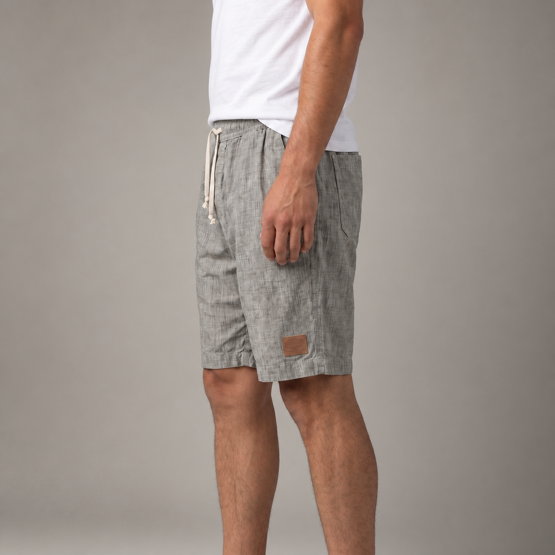 Men's Linen Summer Beach Shorts
