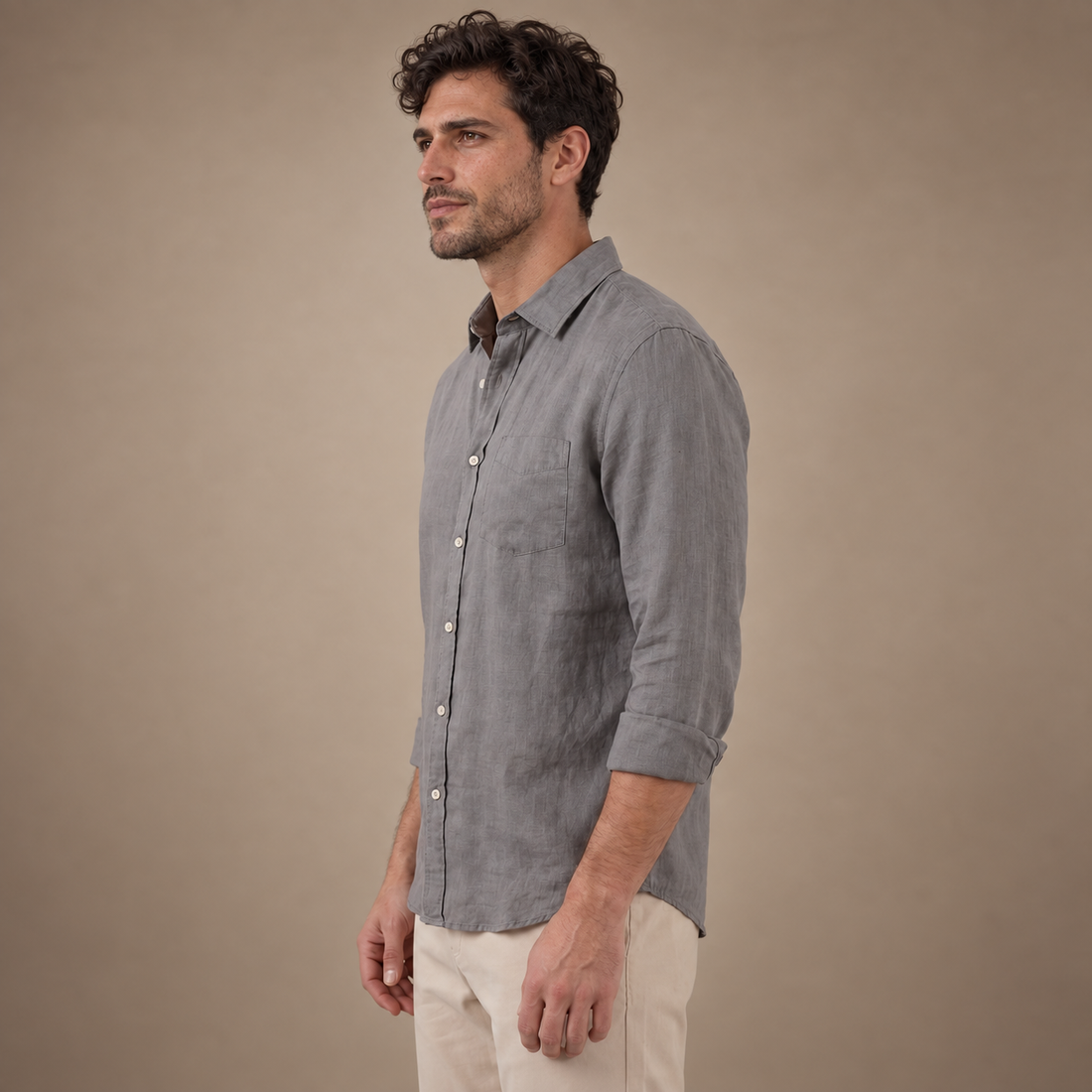 Men's Linen Summer Shirt
