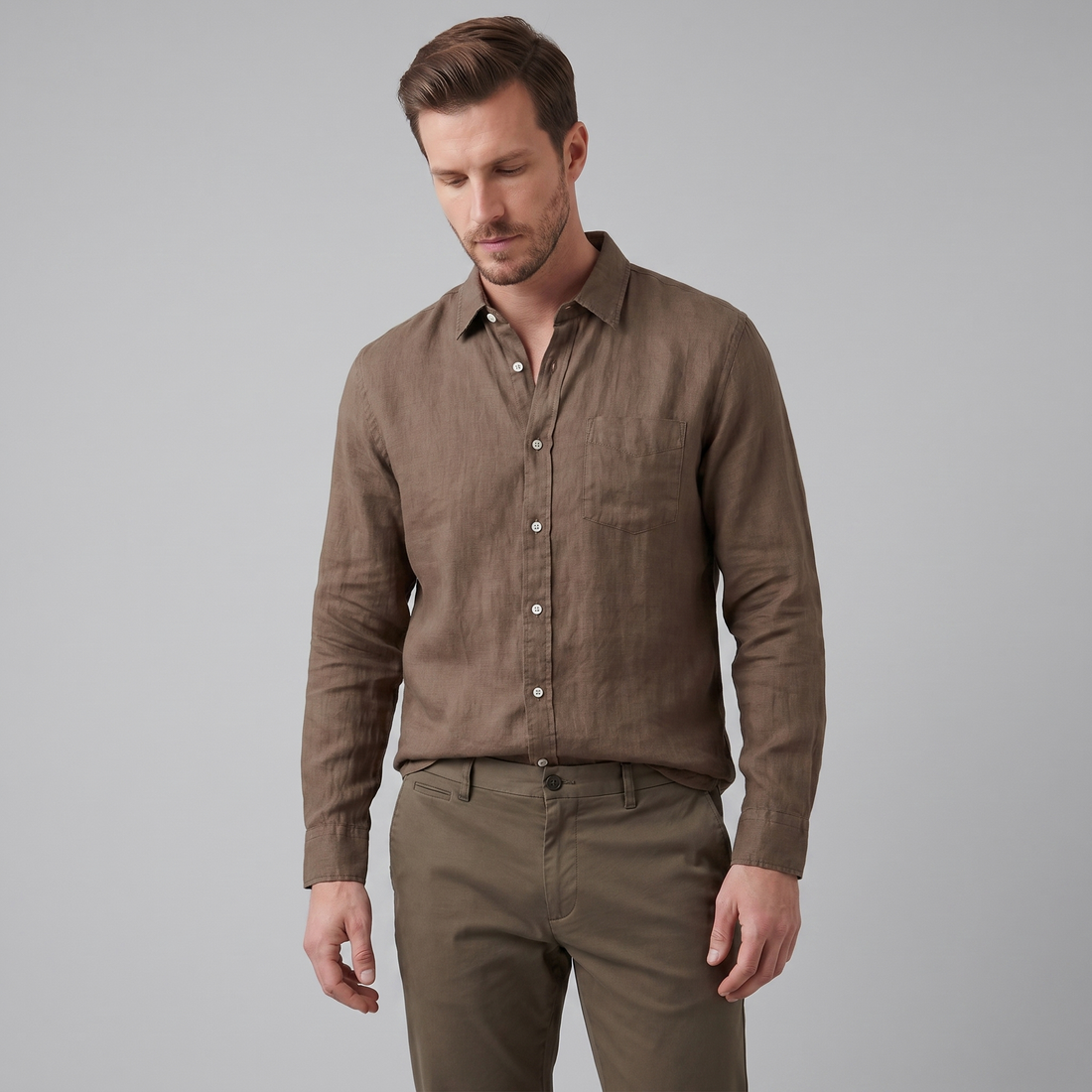 Men's Linen Summer Shirt