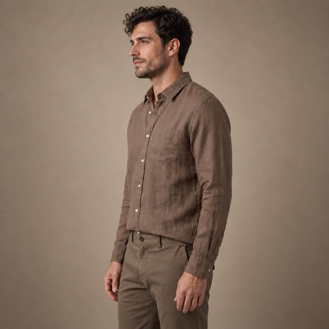 Men's Linen Summer Shirt