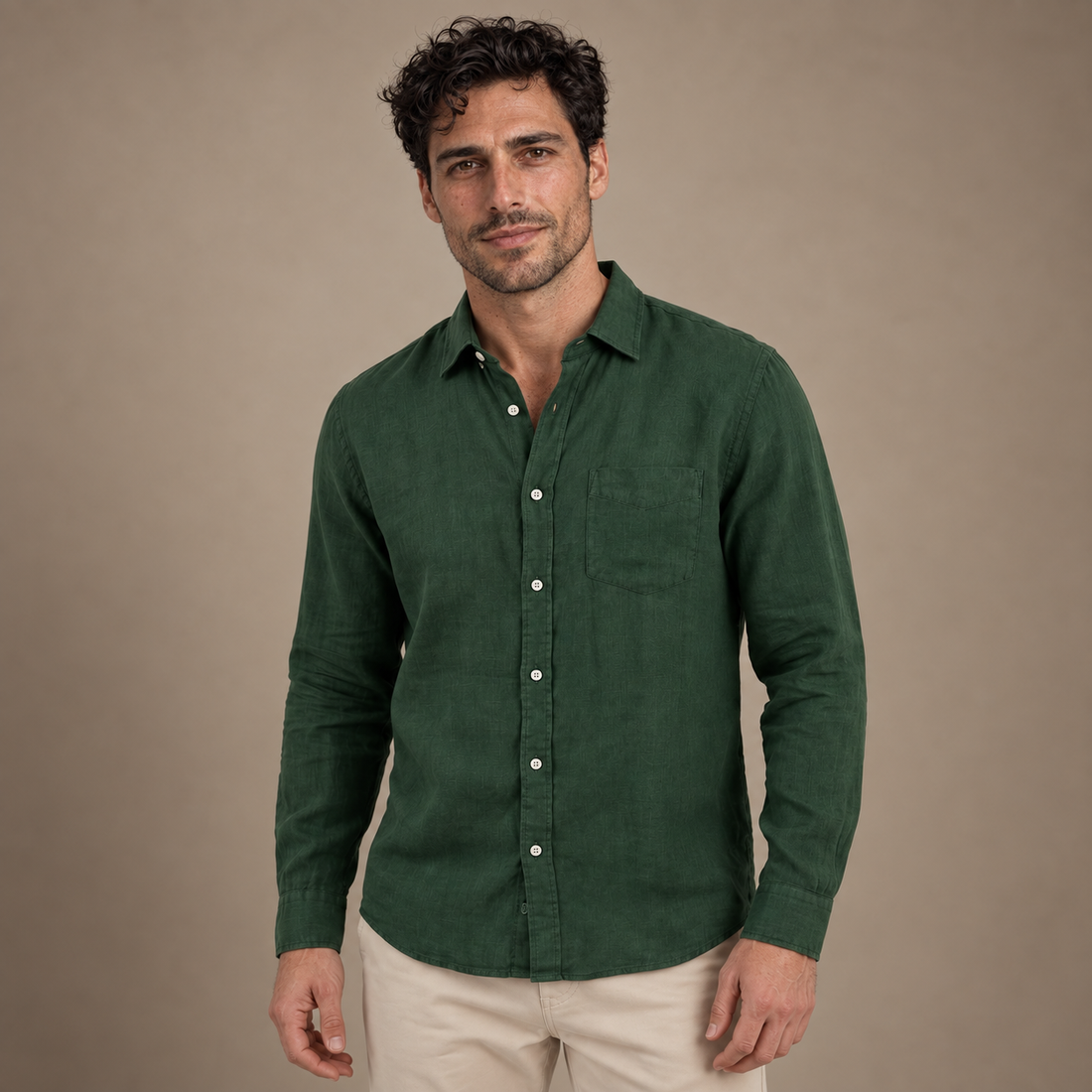 Men's Linen Summer Shirt
