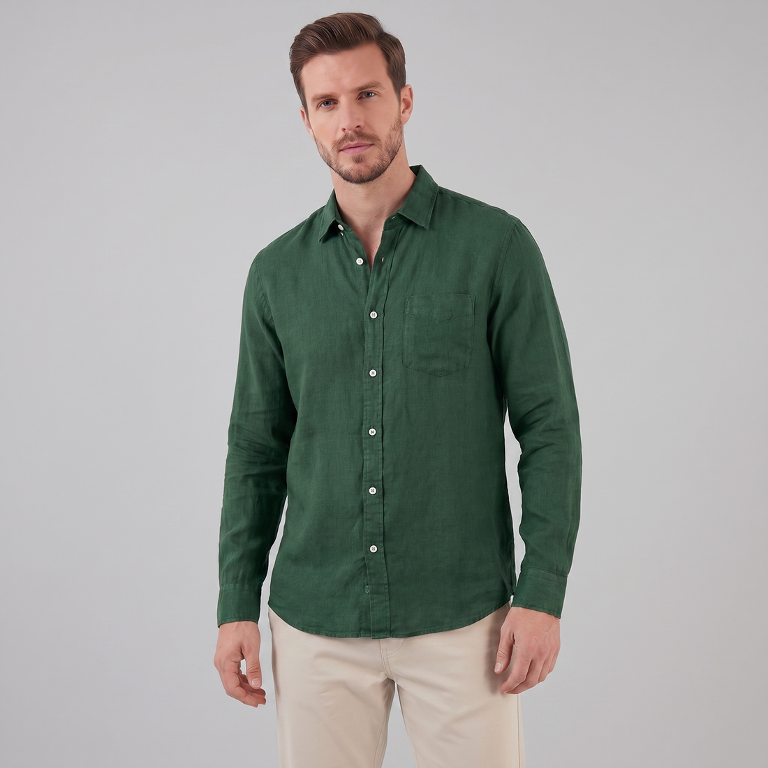 Men's Linen Summer Shirt