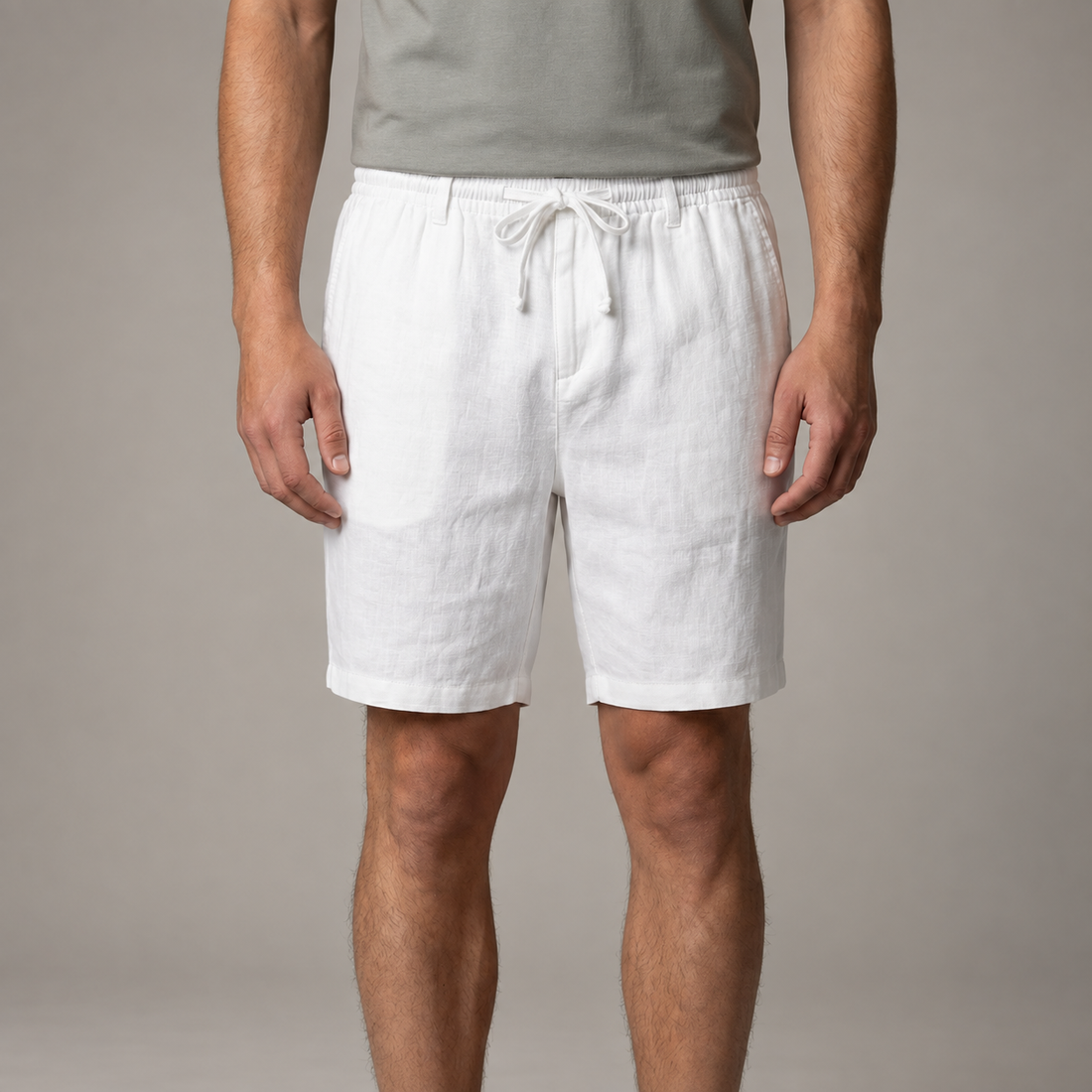 Men's Linen Summer Shorts