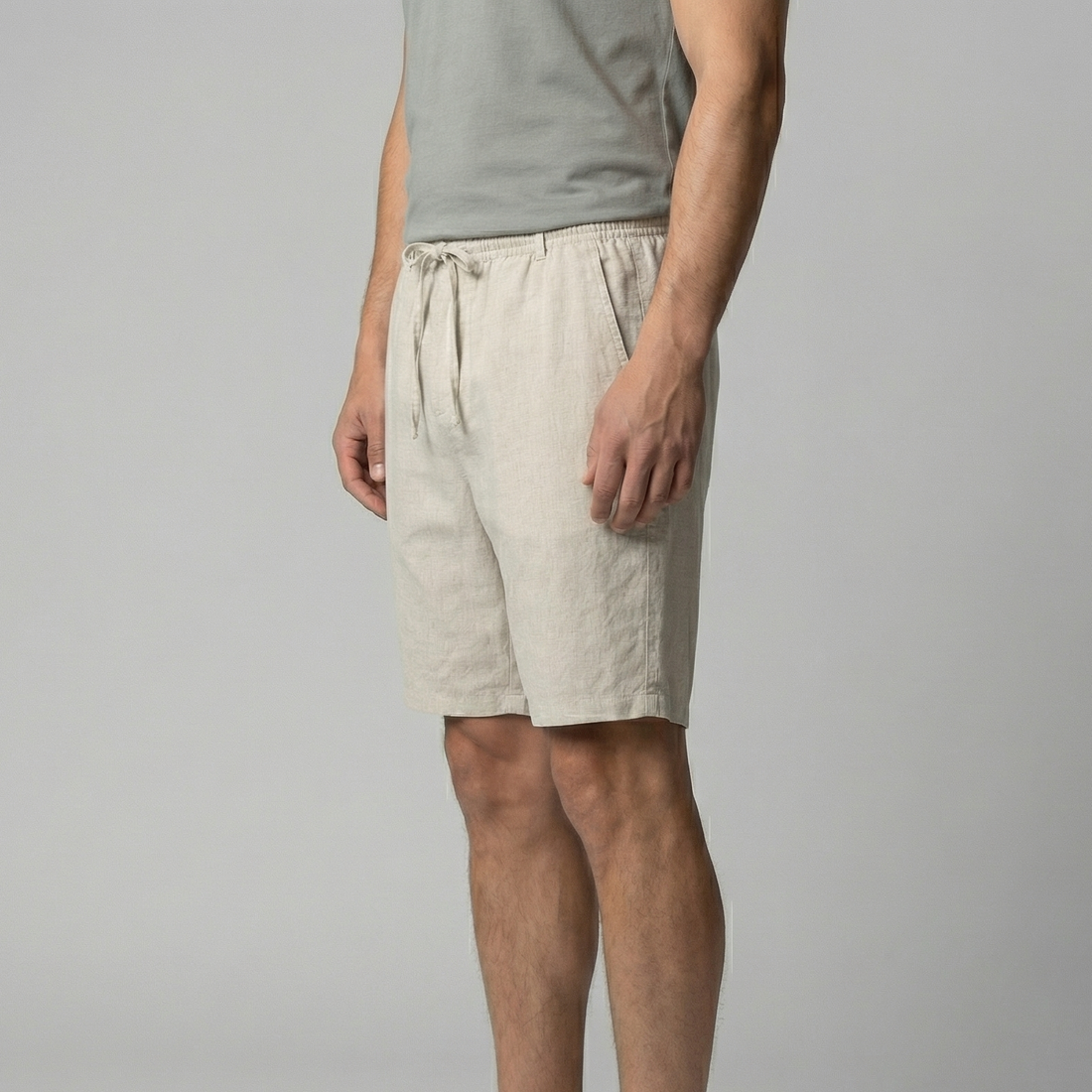 Men's Linen Summer Shorts