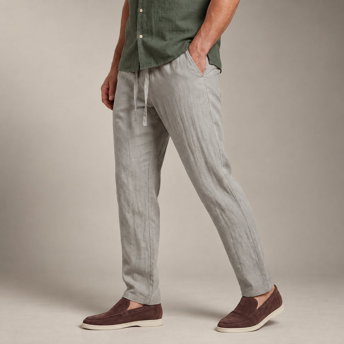 Men's Linen Trousers for Casual Comfort