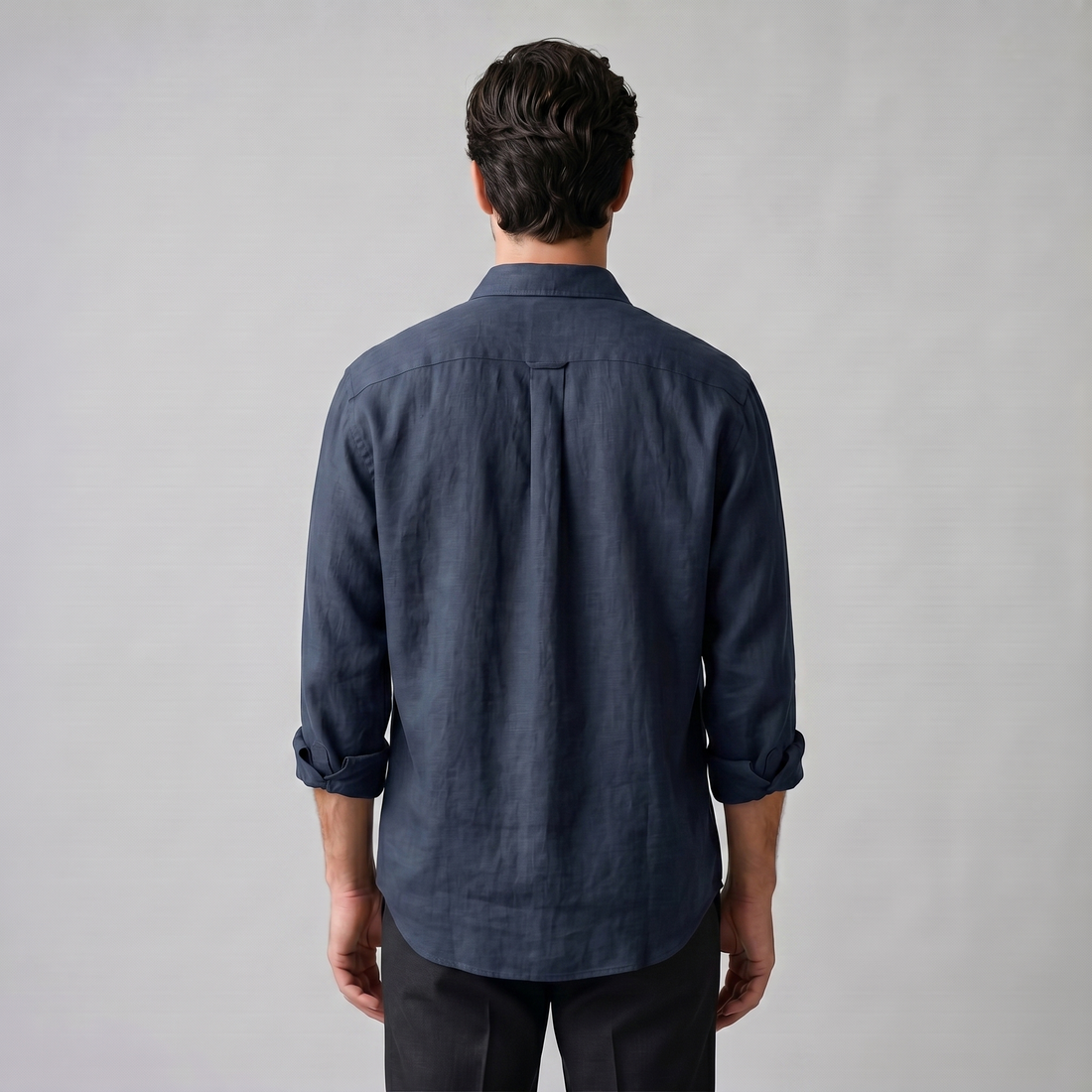 Men's Long Sleeve Oversized Shirt