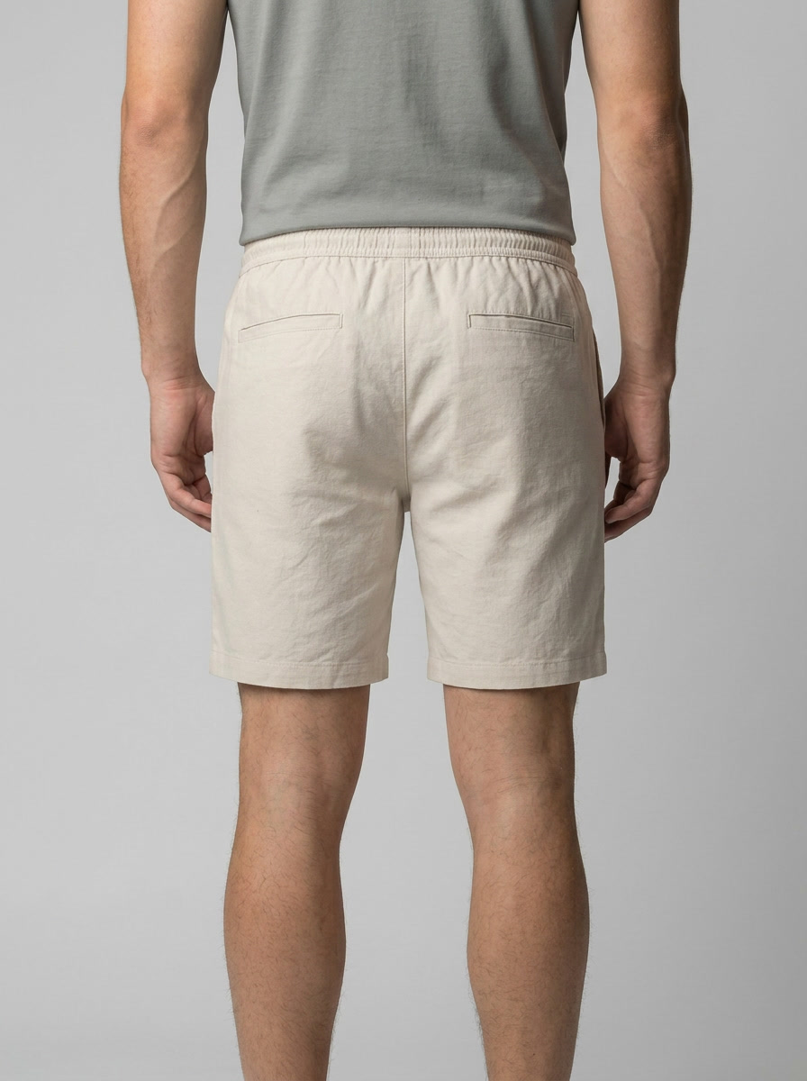 Men's Lounge Shorts with Drawstring Waistband