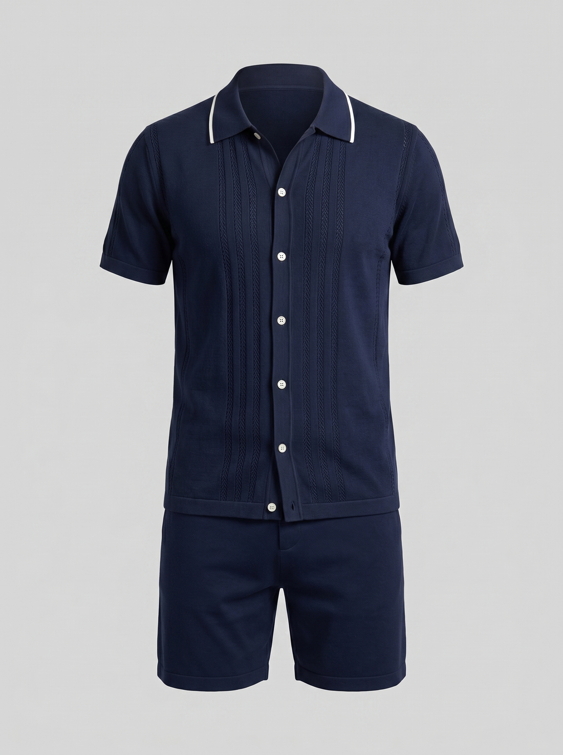 Men's Loungewear Knit Two-Piece Set