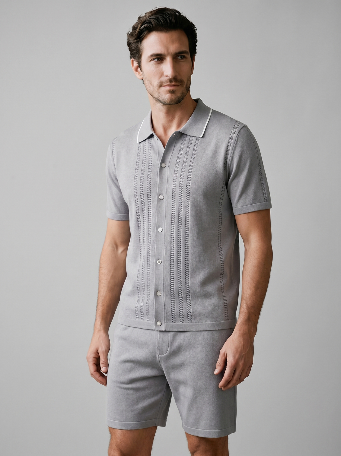 Men's Loungewear Knit Two-Piece Set