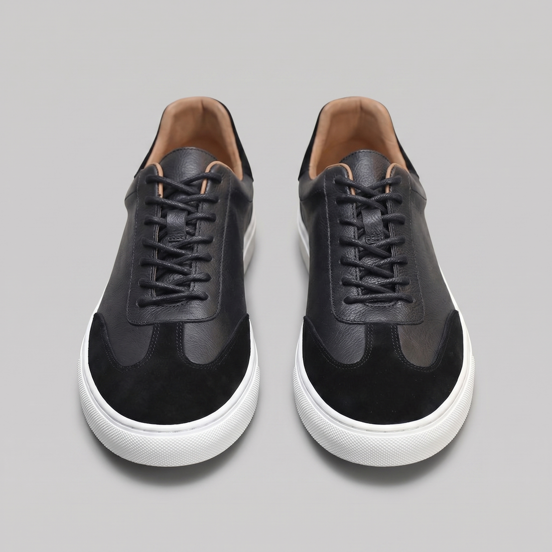 Men's Low-Top Leather Sneakers