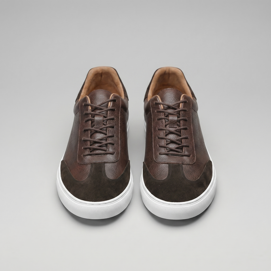 Men's Low-Top Leather Sneakers