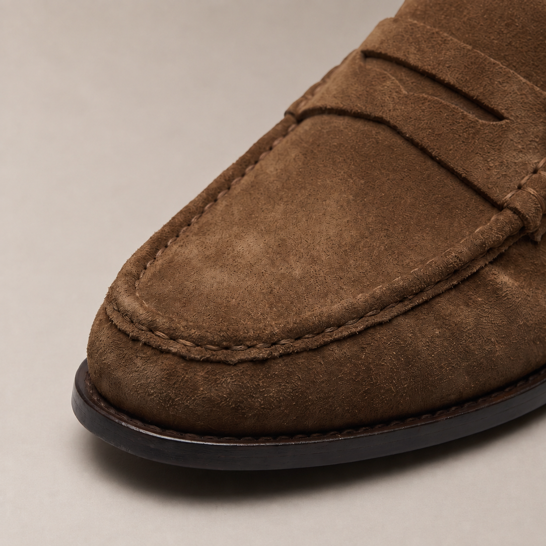 Men's Microfiber Penny Loafers