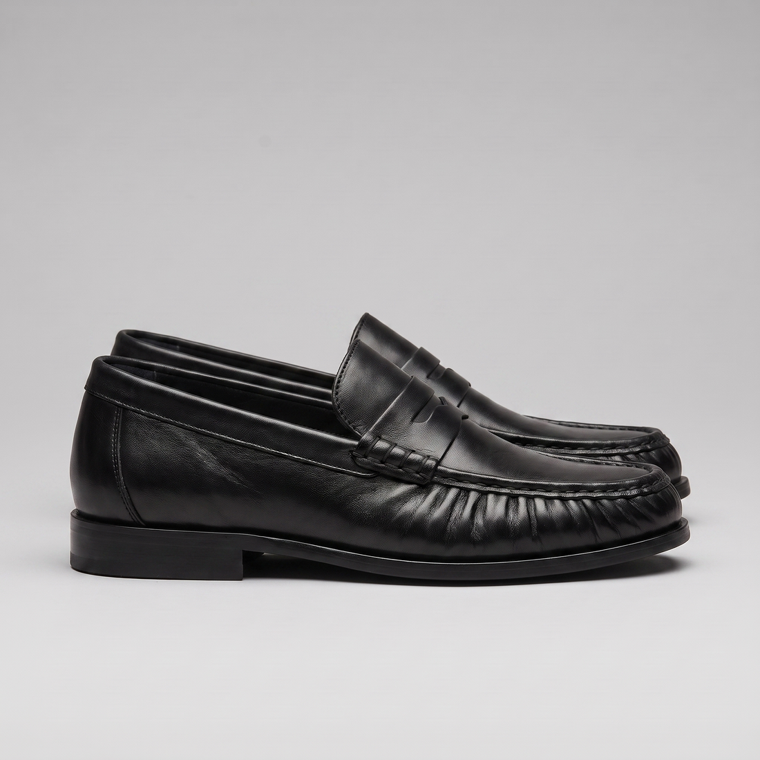 Men's Microfiber Penny Loafers