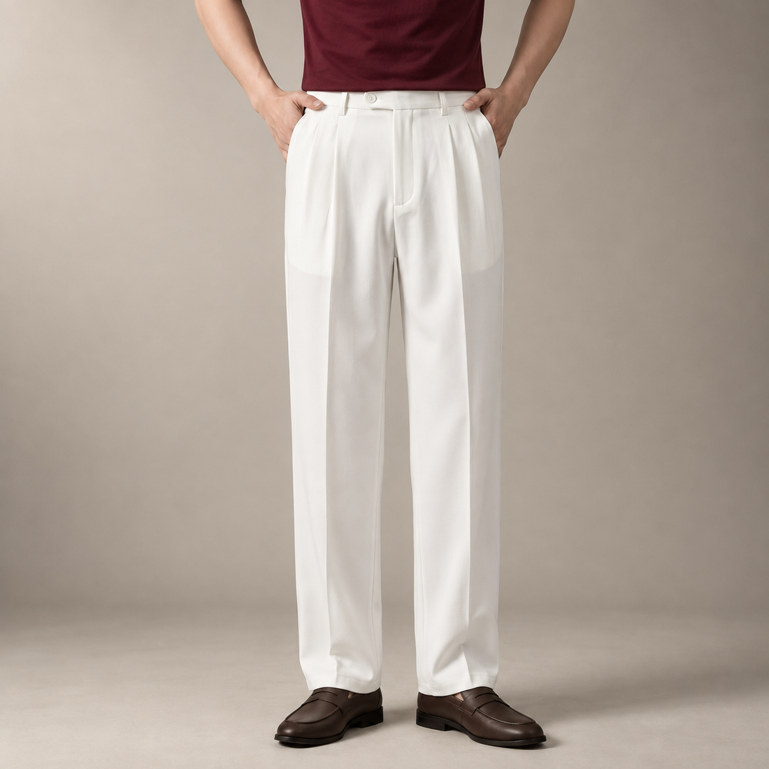 Men's Oversized Relaxed Fit Trousers