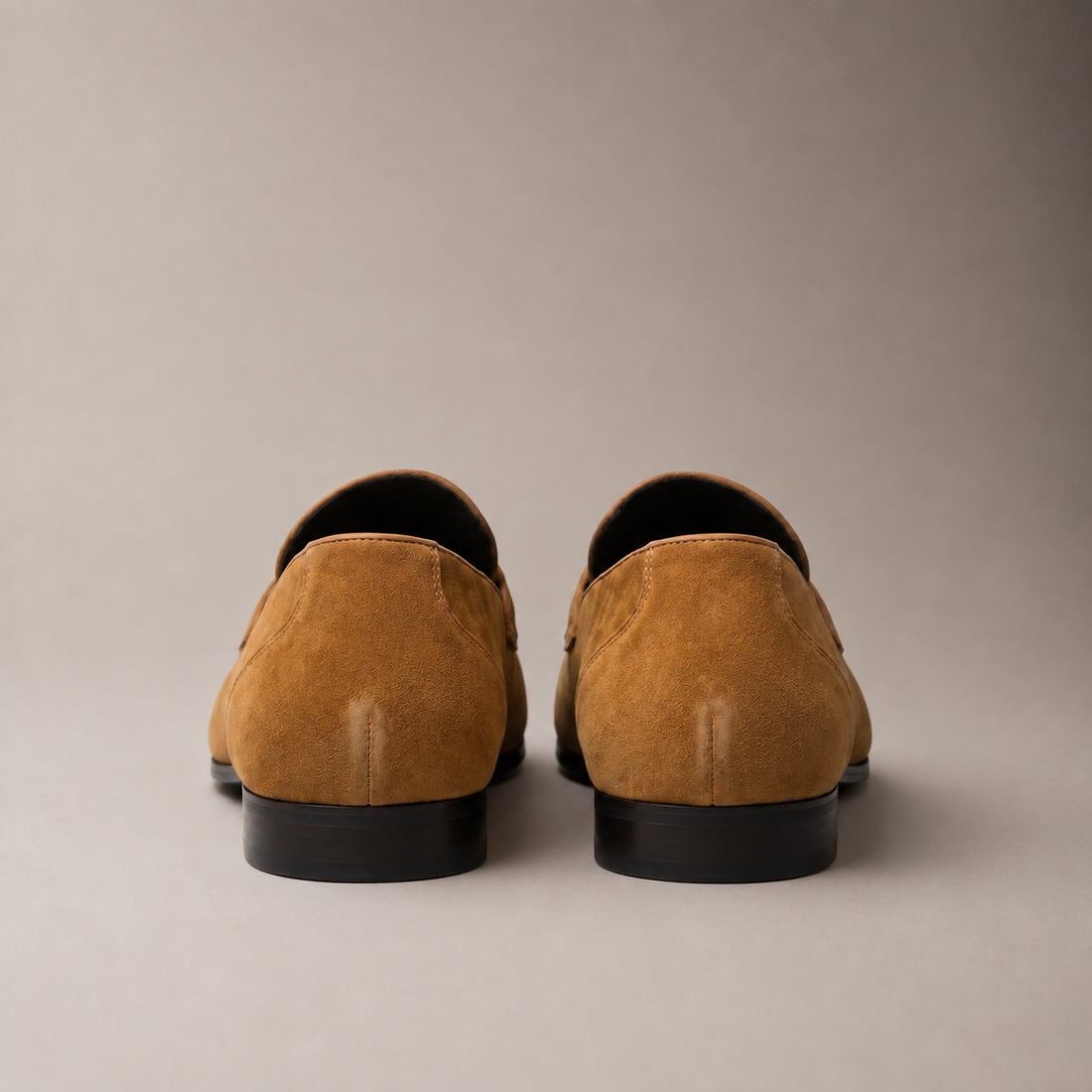 Men's Suede Penny Loafers